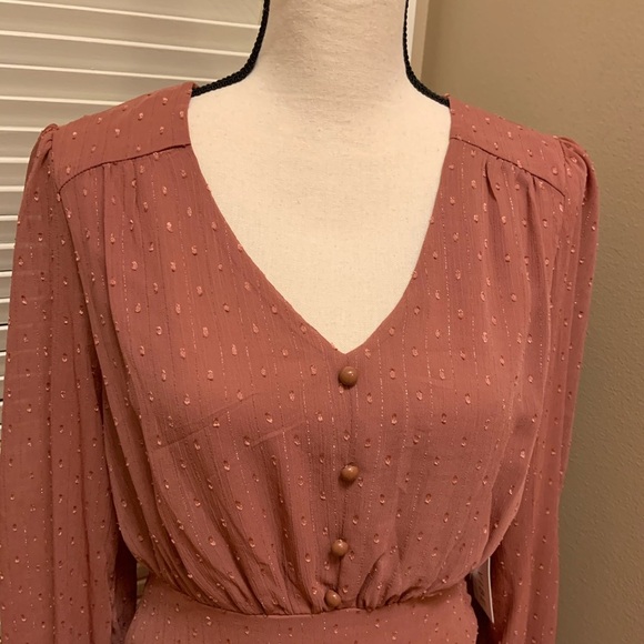 39. City Vibe from LA with Love Dress in Mauve - Picture 6 of 14